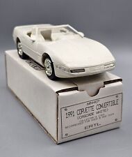 Ertl 1991 Corvette Convertible Arctic White Dealer Promo 6044EP MINT