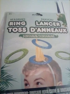NEW Headband Dinosaur Ring Toss ages 3+ Kids Summer Party Games FREE S&H - Picture 1 of 2