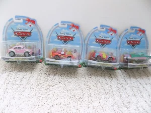 Disney Pixar Easter Cars Group of 4 NEW Unopened Diecast - Picture 1 of 8