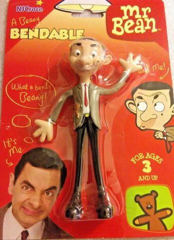 MR. BEAN - Bendable / Posable Action Figure - Recommended for Ages 3+ NJ Croce!! Cover