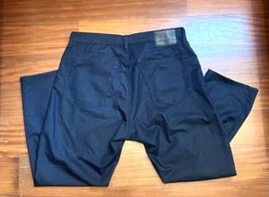 AG Adriano Goldschmied Mens Tellis Modern Slim Pants Jeans Navy Sz 38-34 - Picture 1 of 9