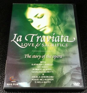 1 DVD Like New La Traviata Love & Sacrifice Story of Opera Cassello Nucci Basto - Foto 1 di 4