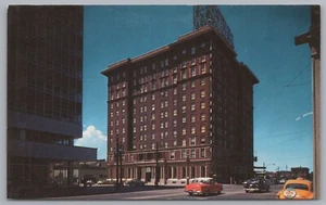 Tarjeta postal vintage The Famous Hotel Newhouse, Salt Lake City, Utah, EE. UU., - Imagen 1 de 2