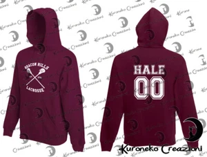  Teen Wolf Beacon Hills Lacrosse Derek Hale 00 Tyler Hoechlin Hoodie Sweatshirt - Picture 1 of 2