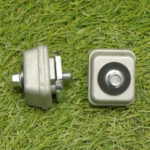 04-21 Nissan Titan Frontier Bed Tie Down End Cap Stopper OEM Utility Track Pair - Picture 1 of 5