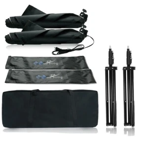 LimoStudio (2 Set) 21”x21 “Dimension Soft Box with Buil in single bulb socket. - Picture 1 of 12