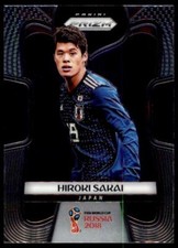 Panini Russia 2018 PRIZM Hiroki Sakai Japan Base Card No. 117