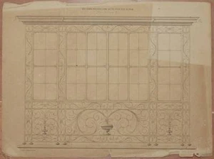 Lithography Ingeneria Balcony Closed With Glasses Greenhouse Milan Way Durini 20 - Picture 1 of 1