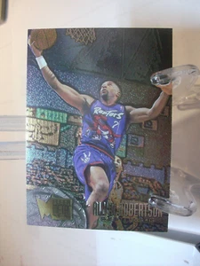 1995-96 Fleer Metal #199 - Alvin Robertson EXP - Toronto Raptors 95-219 - Picture 1 of 2