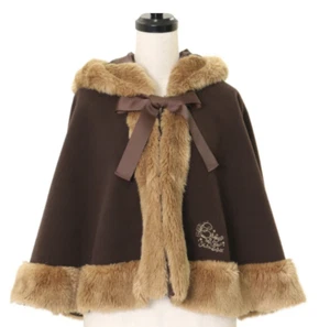 BABY, THE STARS SHINE BRIGHT Cape Rotkäppchen Kunstfell gebraucht JAPAN - Bild 1 von 7