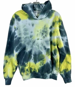 Port & Company Tie Dyed Long Sleeve Hoodie Core Fleece Youth XL - Picture 1 of 10