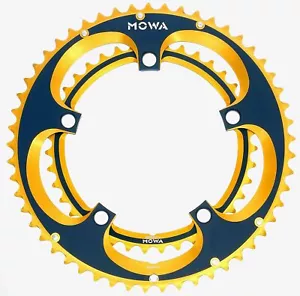 Juego de platos de ciclismo MOWA Road eBike 53/39t para uso Shimano/Sram/Campy 9s/10s - Imagen 1 de 9