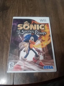 Anillos Sonic and the Secret - Nintendo Wii probados en caja - Imagen 1 de 4