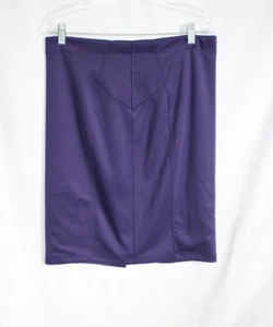 Daisy Fluentes Womens Slimming & Shaping Pencil Skirt Sapphire Blue Stretch - L - Picture 1 of 7