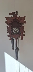 d Hones Black Forest Cuckoo Clock working order west German - Picture 1 of 13