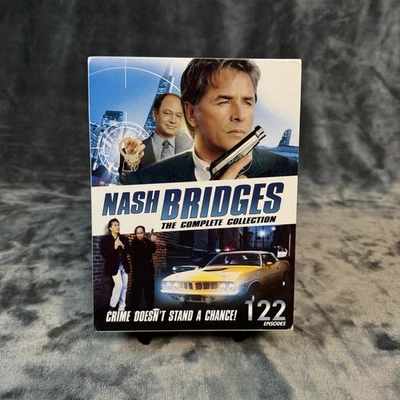 Nash Bridges: The Complete Collection 22-Disc DVD TV Series Seasons 1-6 OOP FS Foto 1 de 4