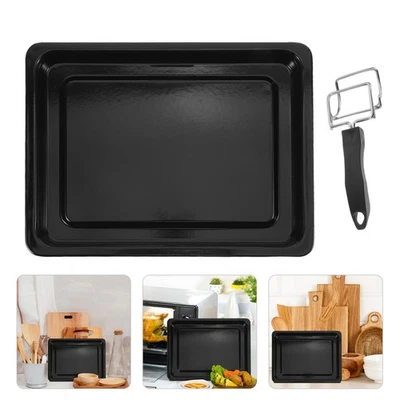  1 Set Oven Rack Puller and Baking Sheet - Quickly Remove Air Fryer Tray for - Image 1 of 4