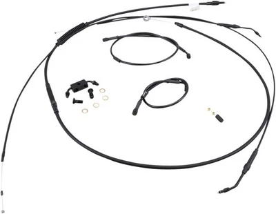 Комплект удлиненных черных кабелей управления для Dynas - 14-дюймовые высокие планки (ABS) BuB. B30-1122 - Изображение 1 из 2