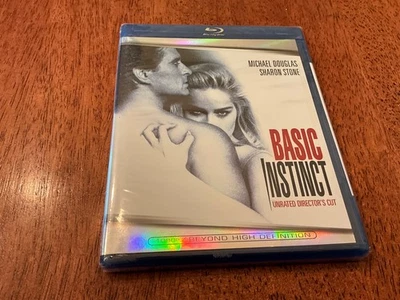 Basic Instinct Blu-ray Unrated Directors Cut Sharon Stone Michael Douglas - NEW - Image 1 of 2