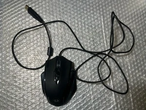 Redragon M908 Impact Laser Gaming Mouse with Side Buttons Wired USB Black - Picture 1 of 7