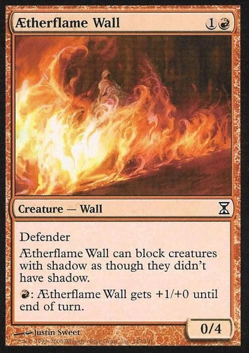 Aetherflame Wall - Light Play MTG Time Spiral - Image 1 of 1