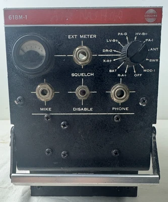 Rockwell Collins - 618-M1 - Transceptor VHF-22A VHF COM - Sin estuche - Piezas Foto 1 de 4