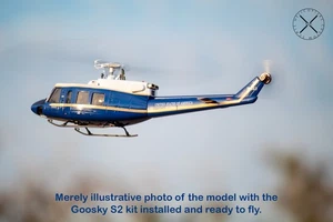 Fuselage kit Bell 212 UH-1N USAF 1st Sq for Goosky S1, OMP Hobby M1 and others - Picture 1 of 11