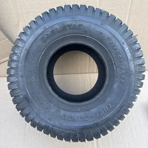Carlstar Turf Saver Lawn and Garden Tire 2ply 15X6.00-6 NHS Single Tire NEW - Picture 1 of 6