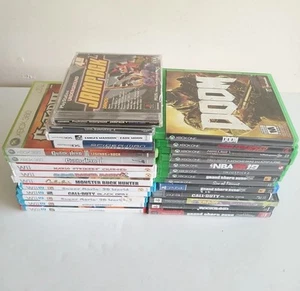 LOT OF 27 EMPTY VIDEO GAME BOXES/CASES (NO GAMES) Nintendo Wii, Xbox 360/One PS3 - Bild 1 von 7