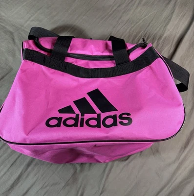Adidas Diablo Small Duffel, bolsas de ginástica esportivas para homens ou mulheres, broche intenso - Imagem 1 de 3