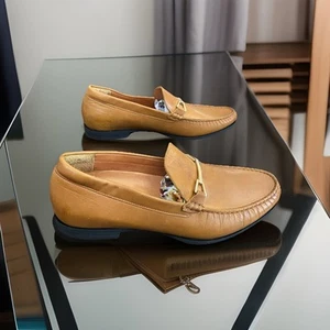 Wolf and Shepherd Herren Leder Braun Horsebit Halbschuhe Schuhe Größe 11 - Bild 1 von 7