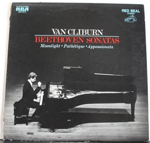 Van Cliburn - Beethoven Sonatas: Moonlight / Pathetique / Appassionata LP RCA - Imagen 1 de 5
