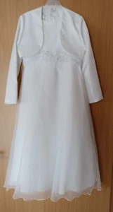Kommunionkleid 140 Neuwertig! - Bild 1 von 17