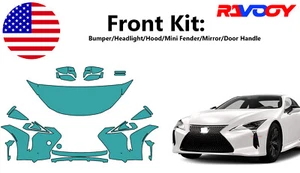 For Lexus LC 500 500h 2018-2025 Front Paint Protection Film Pre-Cut Kit PPF - Picture 1 of 7