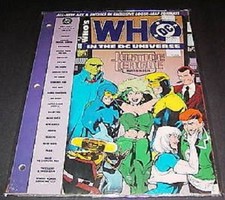 Who's Who in the DC Universe 48 Page Loose Leaf #7 NM 1991 Justice JLA Lot of 10
