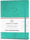 Panda Planner Weekly Turquoise - 8.5 inches X 11 inches, 