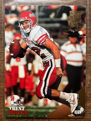 1994 CLASSIC NFL DRAFT GOLD TRENT DILFER ROOKIE CARD #2 Ravens Buccaneers RC - Image 1 of 2