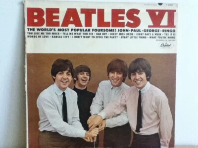 THE   BEATLES                  LP         BEATLES   VI - Image 1 of 4