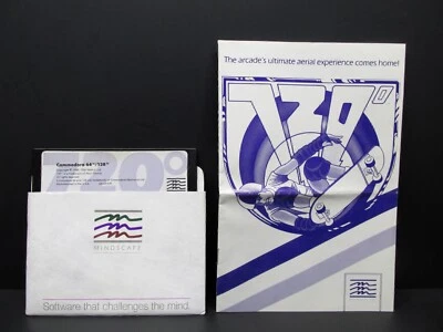 720º / 720 Degress, Commodore 64 / 128, Disk, Mindscape 1986, Never Used - Image 1 of 4