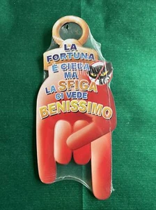 portafortuna in legno anti sfiga divertente da appendere - Imagen 1 de 2