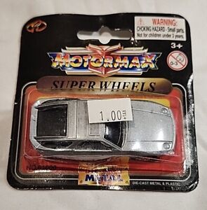 Motormax Super Wheels Porsche 1:64. Rare! Read! Blister.