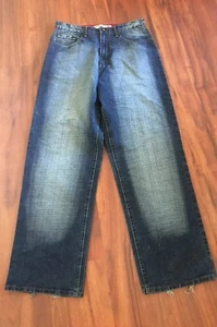 Brooklyn Xpress Men’s Denim Bootcut Jeans Size W34 x L34 Preowned - Picture 1 of 10