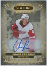 2022-23 Upper Deck Stature Chase Pearson RC Rookie Auto #/199