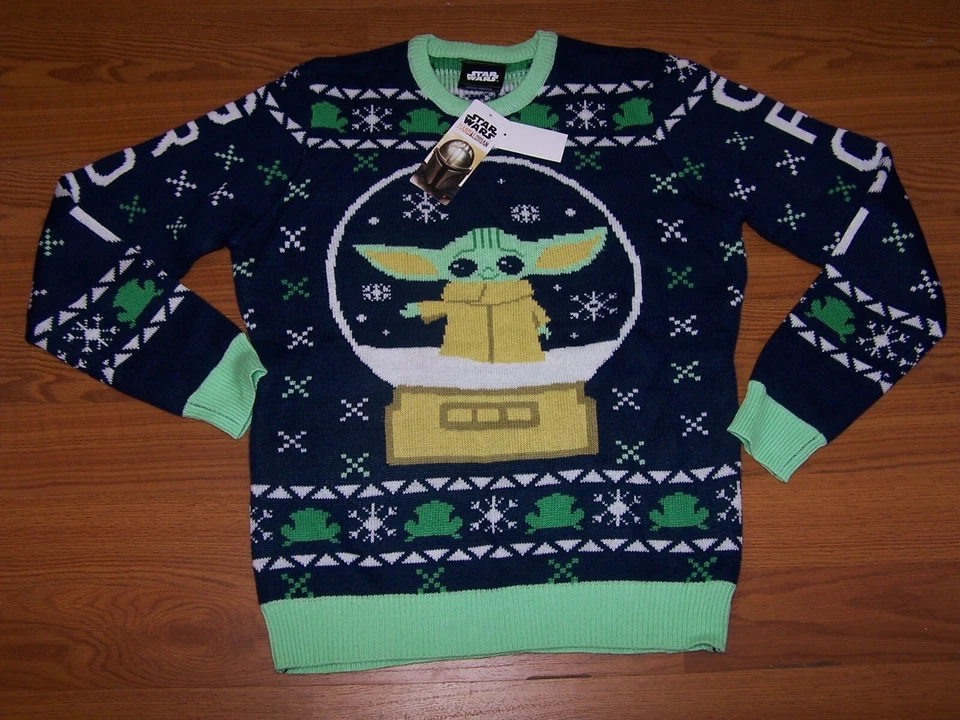 Size 2xl Mens Ugly Christmas Sweater Star Wars Darth Vader