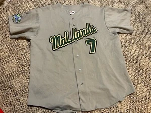 Madison Mallards MILB Minors Baseball #7 Jersey Majestic Authentic XL - Picture 1 of 5