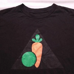 Camiseta Peas & Carrots PNC Intl Casey Veggies Talla M Negra Y2K Anwar Zanahoria Rap - Imagen 1 de 8