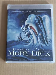 New Moby Dick Blu Ray Twilight Time Gregory Peck Orson Welles Huston Bradbury - Picture 1 of 2