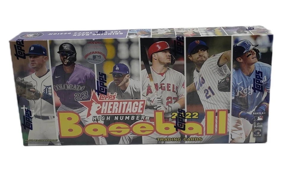 2022 Topps Heritage Baseball High Number #501-700 You Pick [Buy 2, Get 2 Free] - Image 1 of 1