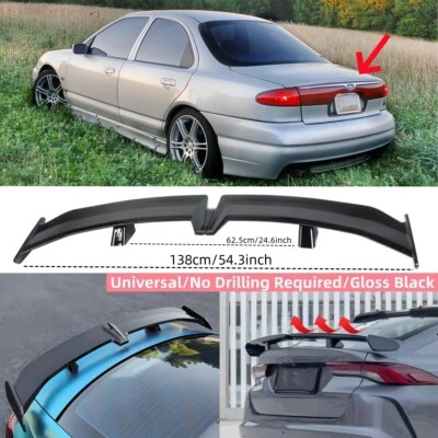 UNIVERSAL TRUNK LID SPOILER WING PRO STYLE FITS FORD CONTOUR SEDAN 1995-2000 Foto 1 de 4