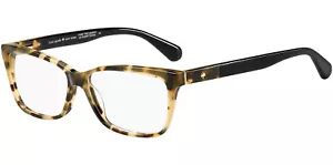 Kate Spade Camberly Women's Havana Black Rectangle Eyeglass Frame - 0581 14 - Picture 1 of 3